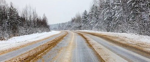 Применение песка в зимний период