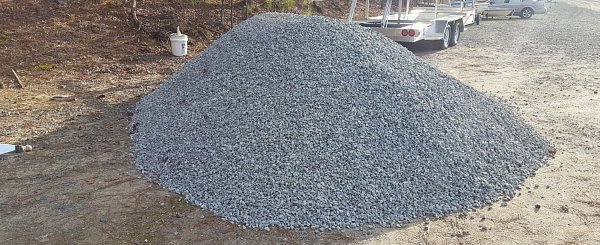 Тонна щебня. Сколько это визуально?