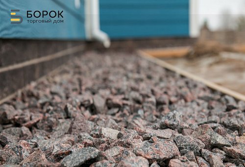 Какой щебень нужен для отмостки